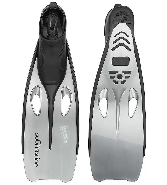 Ласты Submarine DRN-F 3110 серебристые от магазина Супер Спорт