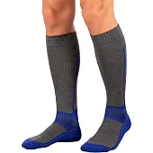 Гольфы Гранд мужские для горных лыж XWL16 серый-васильковый от магазина Супер Спорт