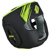 Шлем боксерский BoyBo Stain Flex зеленый BH400 от магазина Супер Спорт